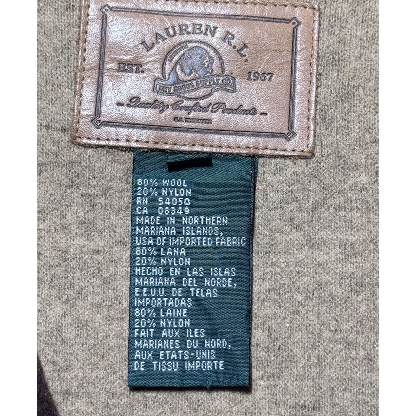 Lauren Ralph Lauren VTG NWT Ralph Lauren Wool Blend Hooded Coat Women’s Large Size L / US 10 / IT 46 - 7 Thumbnail