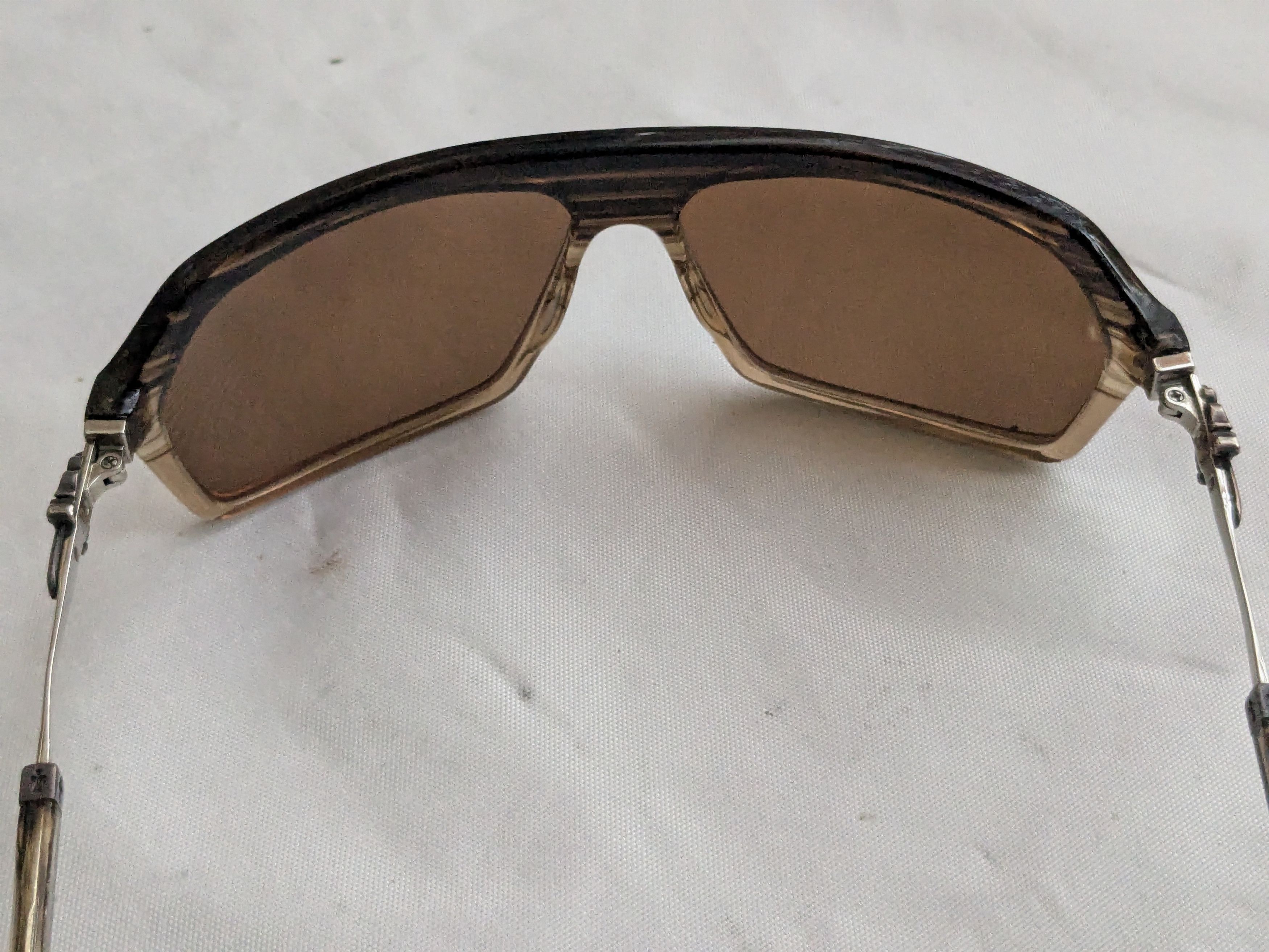 Chrome Hearts Chrome Hearts Nooner Sunglasses Brown Acetate Size ONE SIZE - 14 Thumbnail