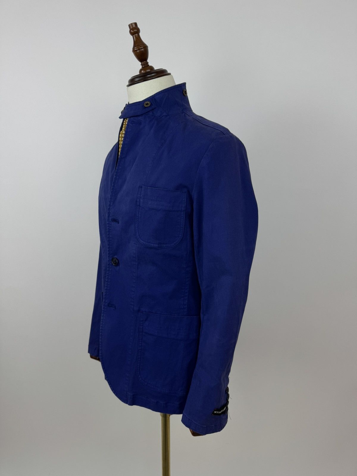 Scotch & Soda Scotch Soda B30 blazer workwear Marine sports Navy jacket Size 38R - 5 Thumbnail