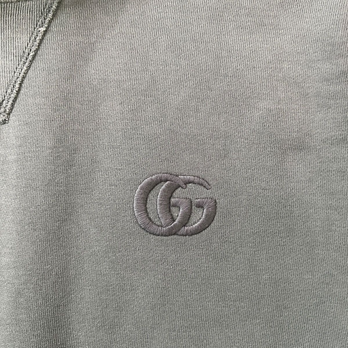 Gucci GUCCI 2025 Logo Embroidery Green Oversized Hoodie Size US XS / EU 42 / 0 - 3 Thumbnail