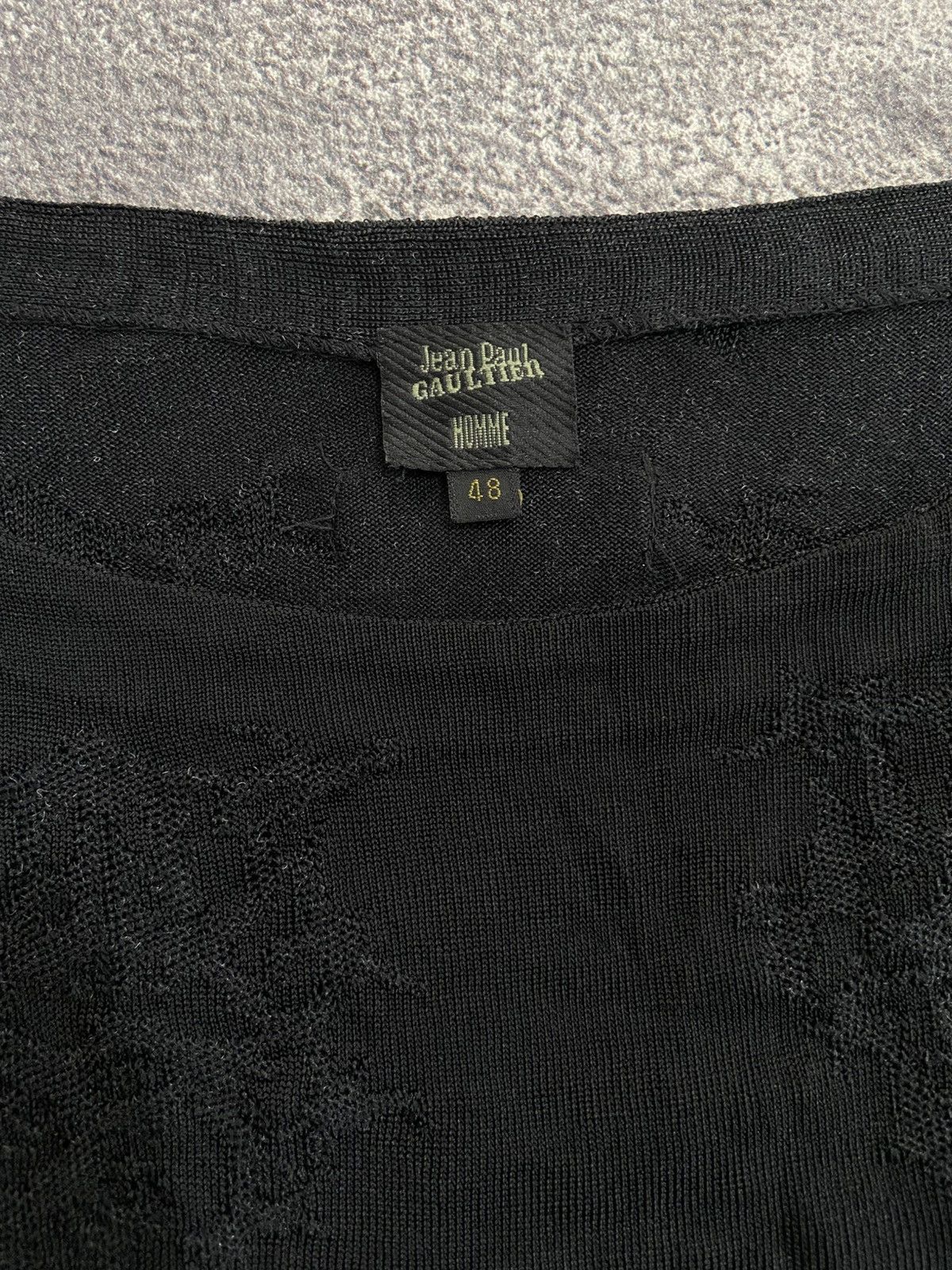 Jean Paul Gaultier 90S Archive Jean Paul Gaultier Homme Tribal Knitwear Size US M / EU 48-50 / 2 - 4 Thumbnail