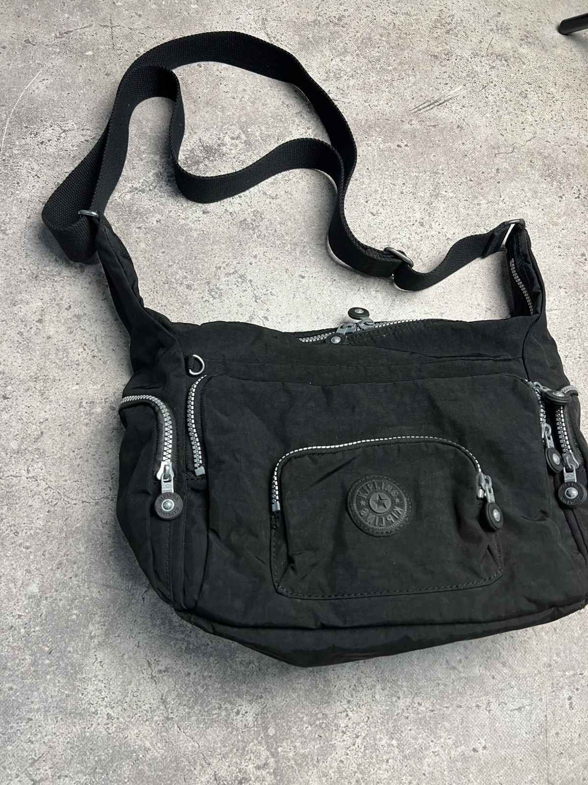 Vintage Vintage Kipling Black Bag Y2K Bagpack Size ONE SIZE - 2 Thumbnail