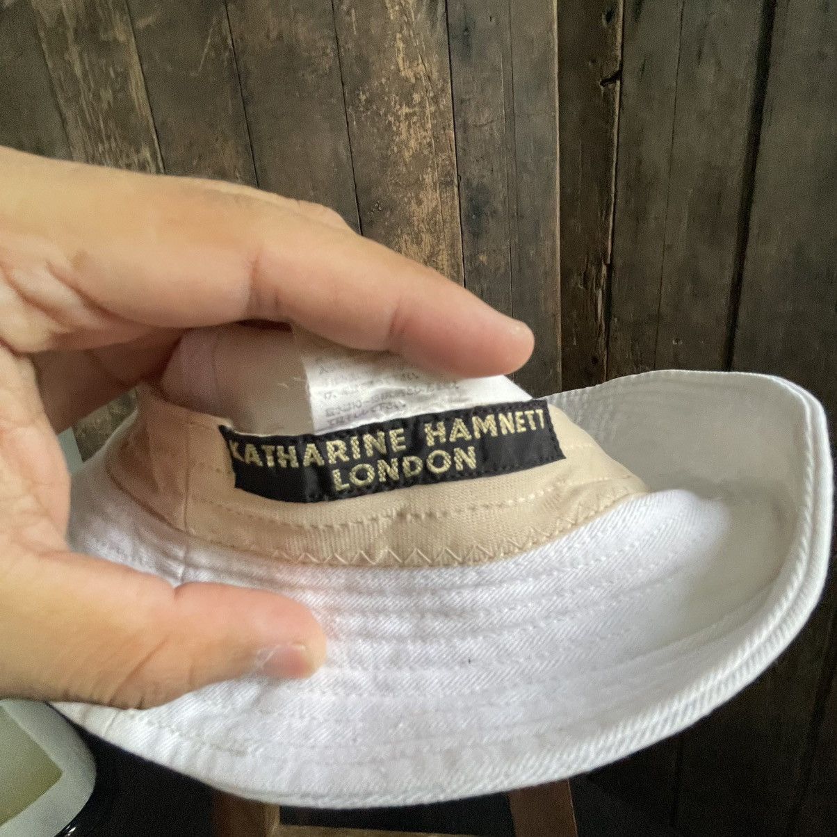 Katharine Hamnett London Vintage Katharine Hamnett London Bucket Hat Size ONE SIZE - 4 Thumbnail