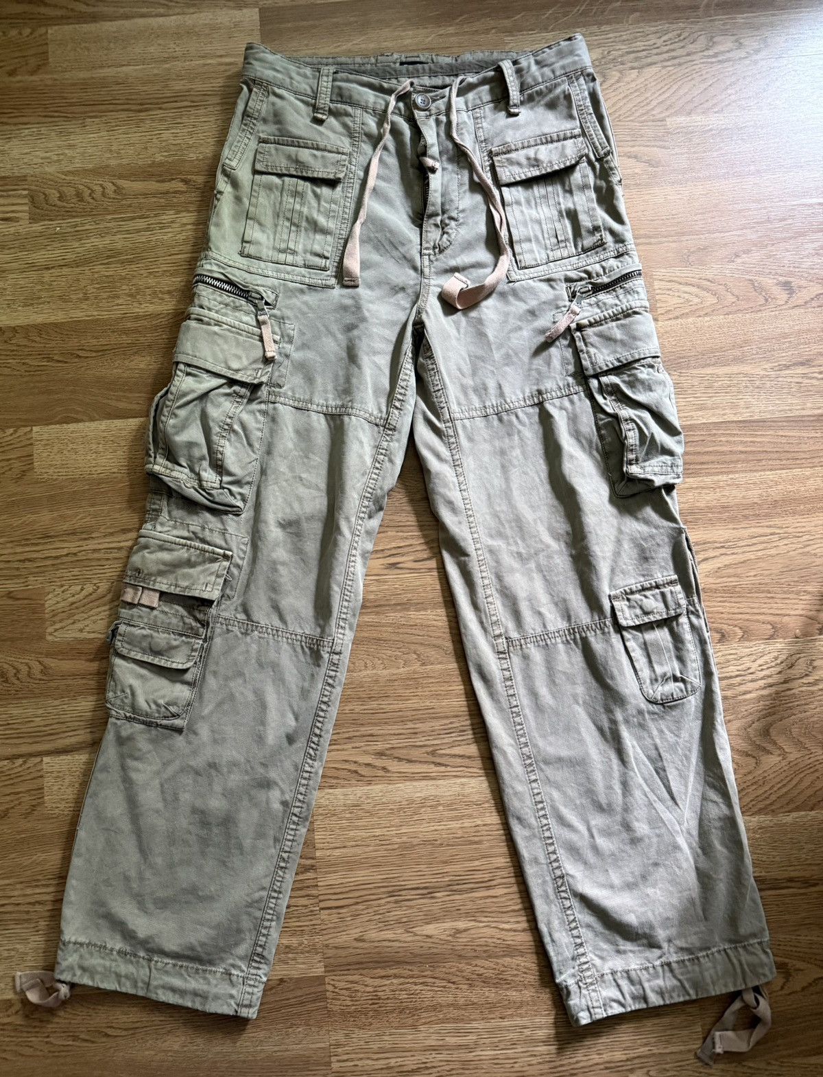 Dolce & Gabbana Archive 2003 D&G Dolce & Gabbana 18 Pocket Cargo Pants Rare Size US 32 / EU 48 - 6 Thumbnail