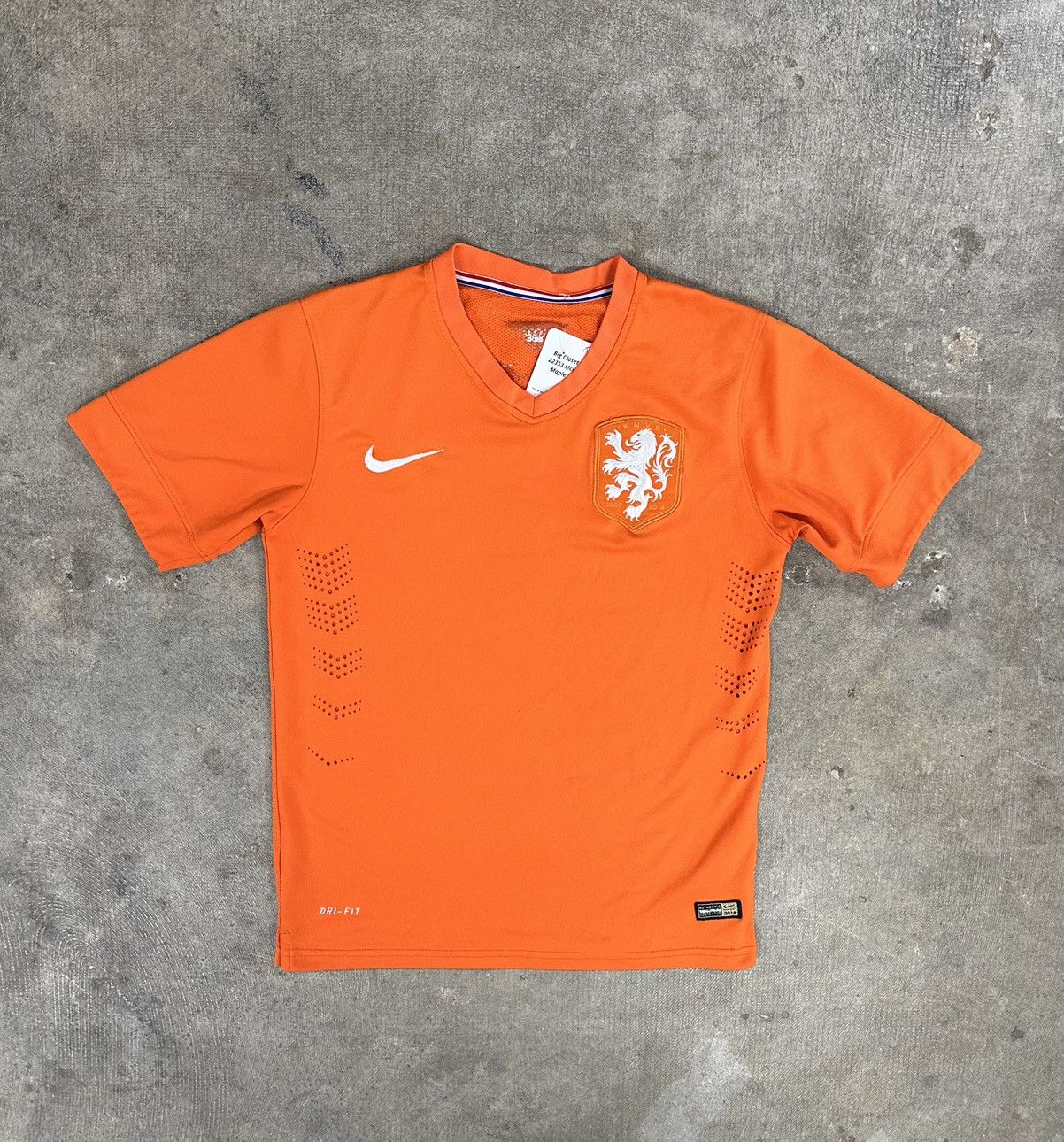 Nike × Vintage 2014 Nike Netherlands Soccer Jersey Kit Maglia Home Size S / US 4 / IT 40 - 1 Thumbnail