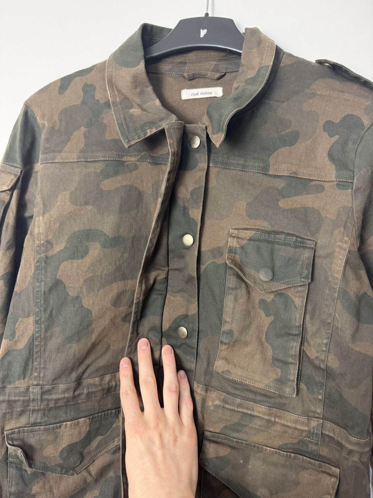 Japanese Brand Military camo cargo multi pocket jacket Avan Garde Japanese Size US S / EU 44-46 / 1 - 8 Thumbnail