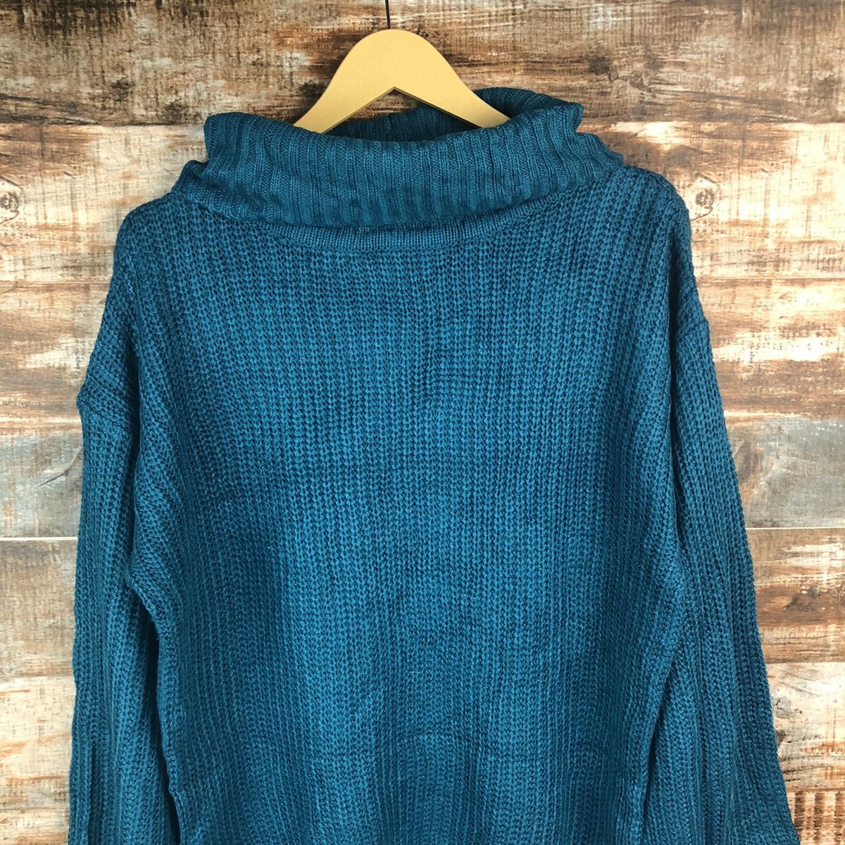 Vintage Re Edit Blue vintage Knitwear #A1902 Size US L / EU 52-54 / 3 - 5 Thumbnail