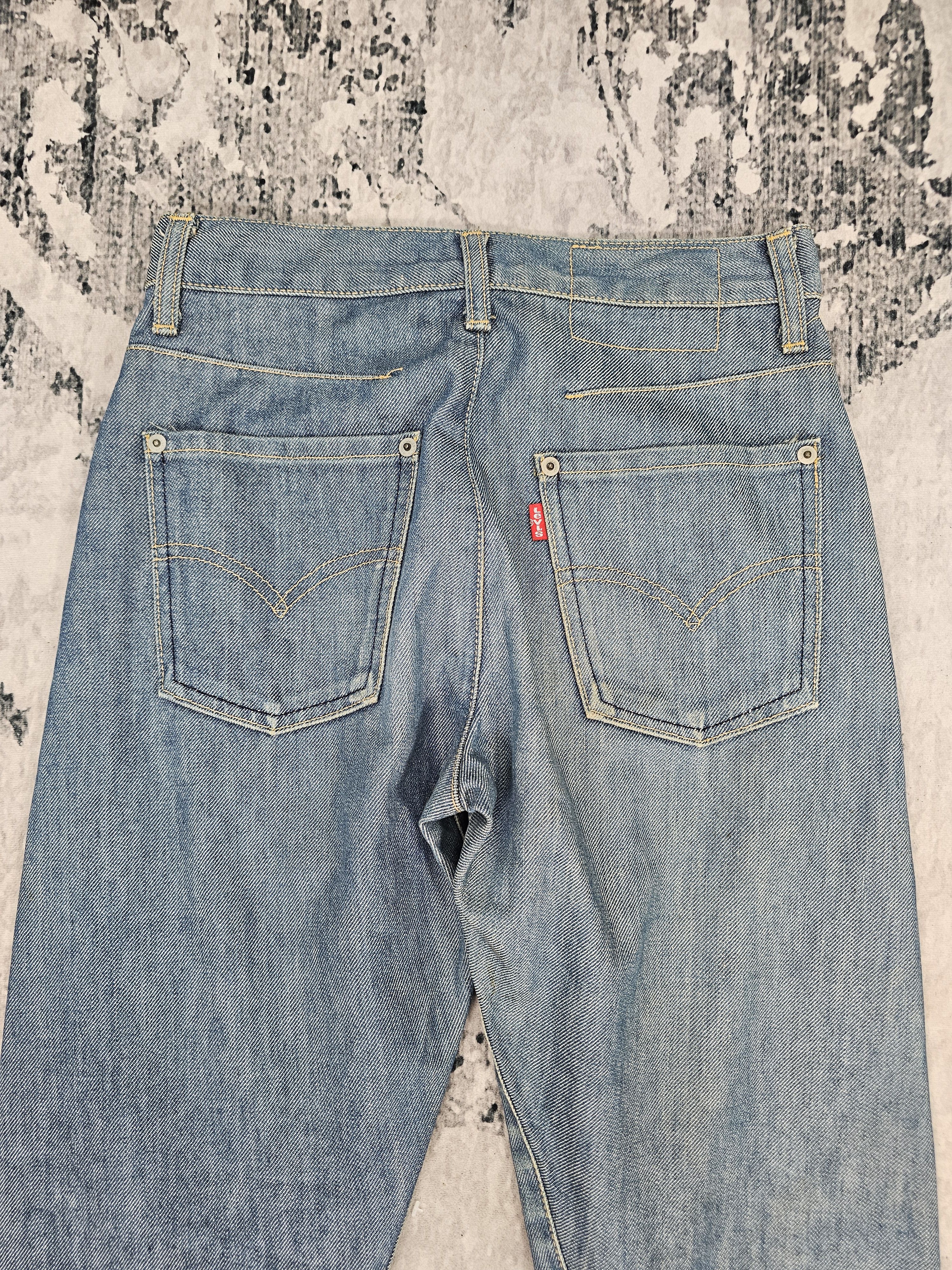 Levi's Vintage Clothing Vintage LEVIS Engineered Regular Fit Twisted Jeans L0585 Size US 27 - 10 Thumbnail