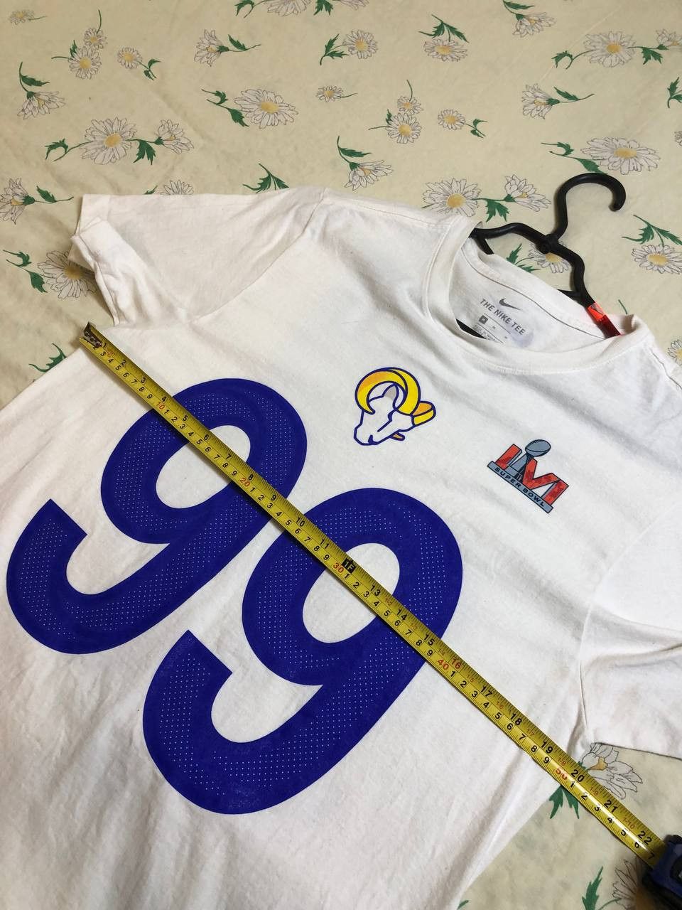 Nike Nike Aaron Donald White Los Angeles Rams Super Bowl LVI Size US M / EU 48-50 / 2 - 10 Thumbnail