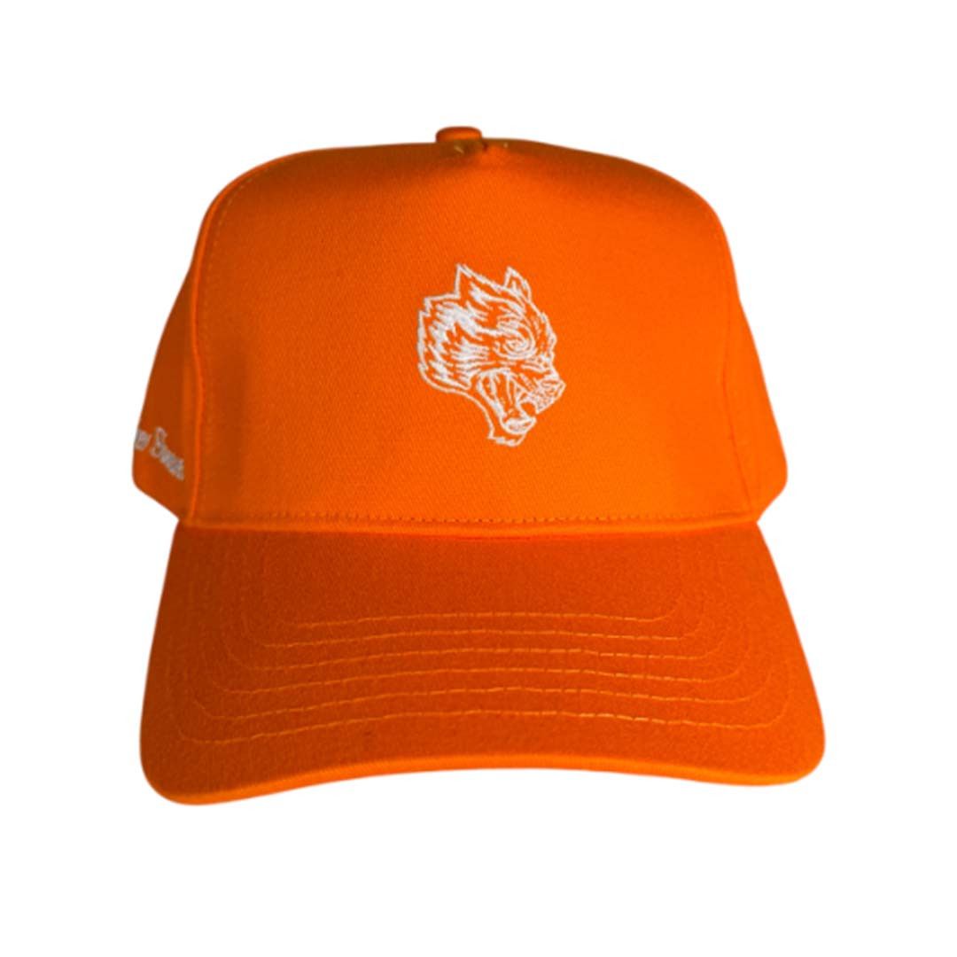 Darc Sport Darcsport Forever Wolf 5 Panel Hat Orange Size ONE SIZE - 1 Thumbnail