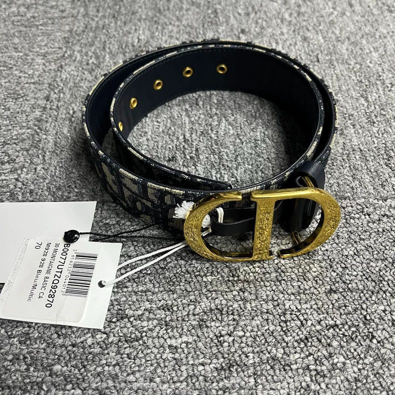 Dior Dior Size 70/75The latest oblique latchard smooth buckle co Size ONE SIZE - 1 Thumbnail