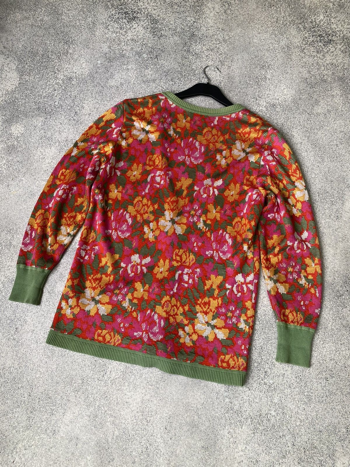 Designer × Vintage × Yves Saint Laurent Vintage YSL Yves Saint Laurent Women’s Rare Floral Suit Size S / US 4 / IT 40 - 11 Thumbnail