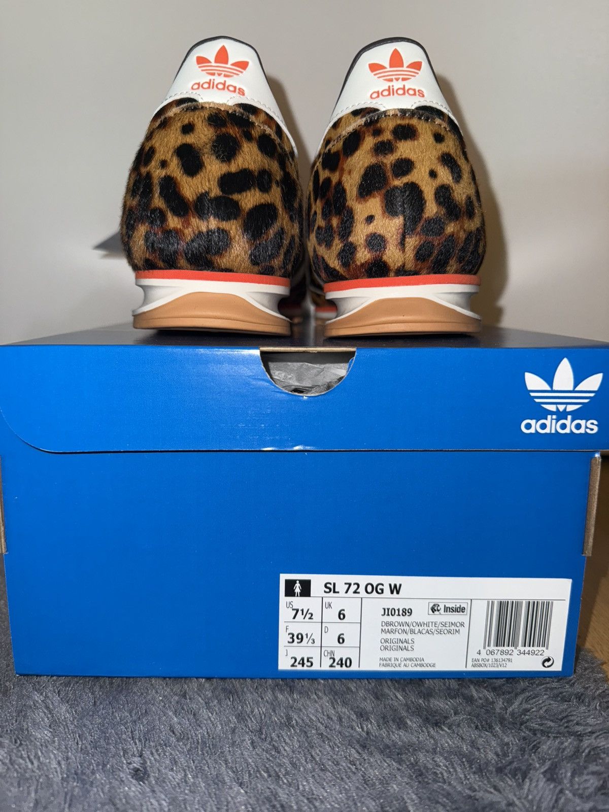 Adidas Adidas SL72 OG W Leopard Size US 7.5 / IT 37.5 - 8 Thumbnail