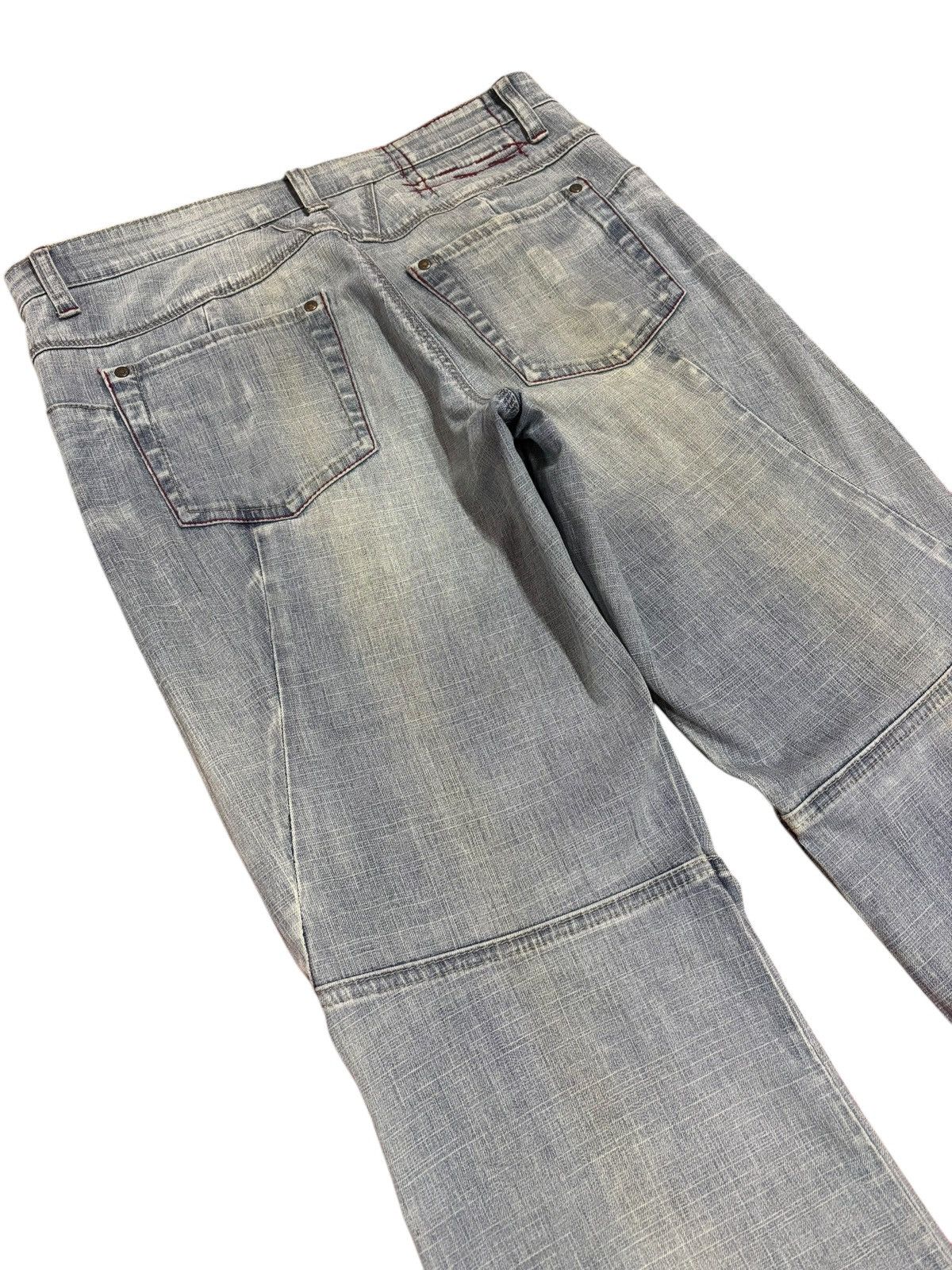 Marithe + Francois Girbaud Vtg 90s MFG Marithe Francois Girbaud Flared Bootcut Jeans Size US 32 / EU 48 - 10 Thumbnail