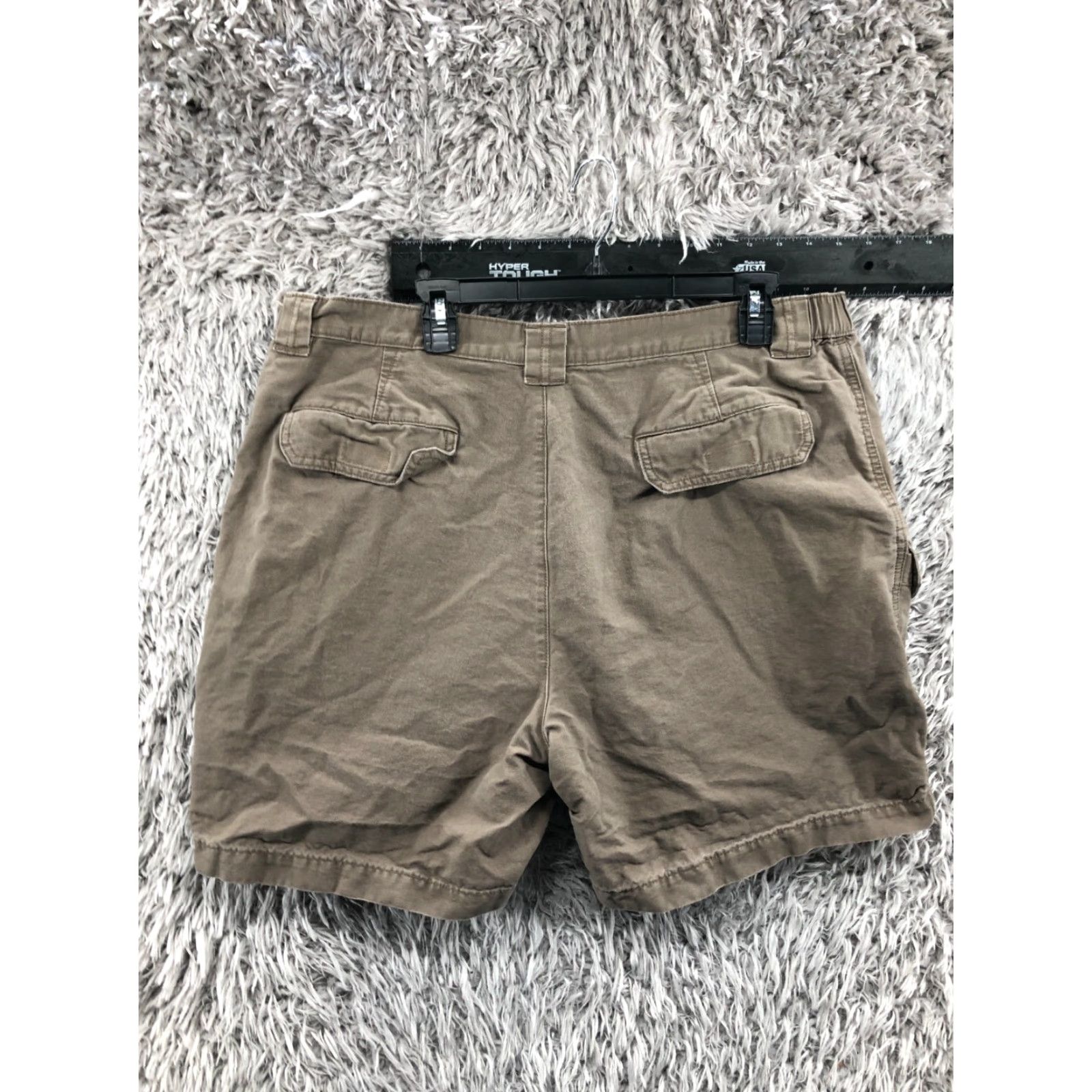 Savane Savane Cargo Shorts Mens Size 40 Mid Rise Beige Size US 40 / EU 56 - 5 Thumbnail