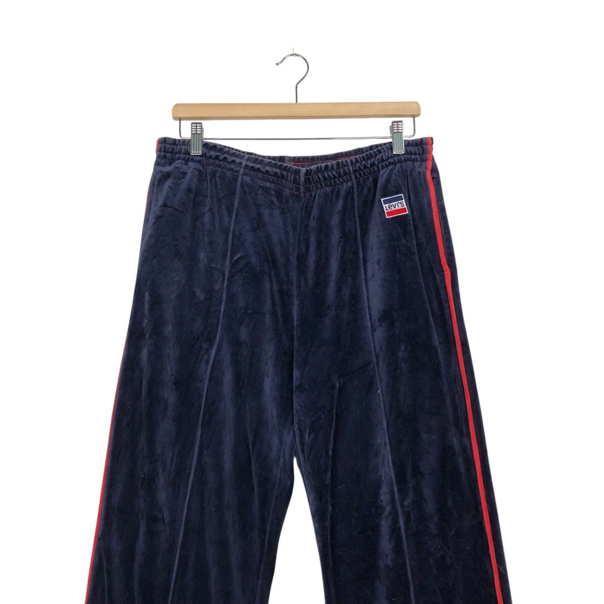 Levi's Levi’s Velour Track Pant — Navy Plush w/ Red Side Line Size US 30 / EU 46 - 5 Thumbnail