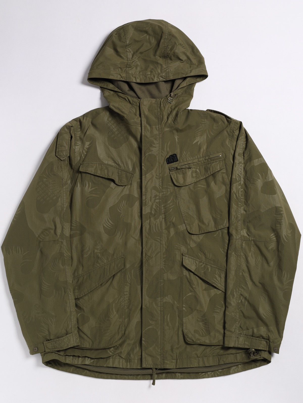 Maharishi Maharishi 2005 MHI Vintage Camo Nylon Sikh Jacket Ripstop Size US XL / EU 56 / 4 - 1 Thumbnail