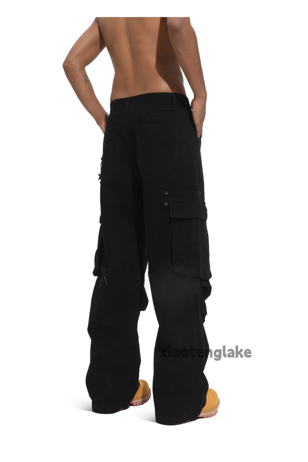 Vintage zx utility skate hiphop wide Leg cargo military pants Size US 32 / EU 48 - 8 Thumbnail