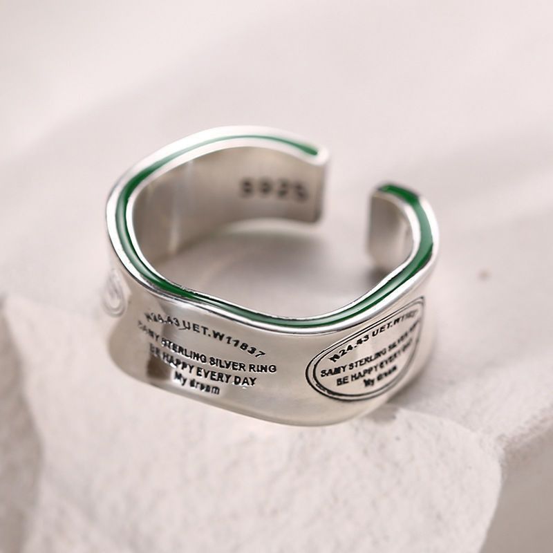 Jewelry Hip-hop Jewelry Rings Open Size Chrome Ring (Size 7-13) Size ONE SIZE - 3 Thumbnail
