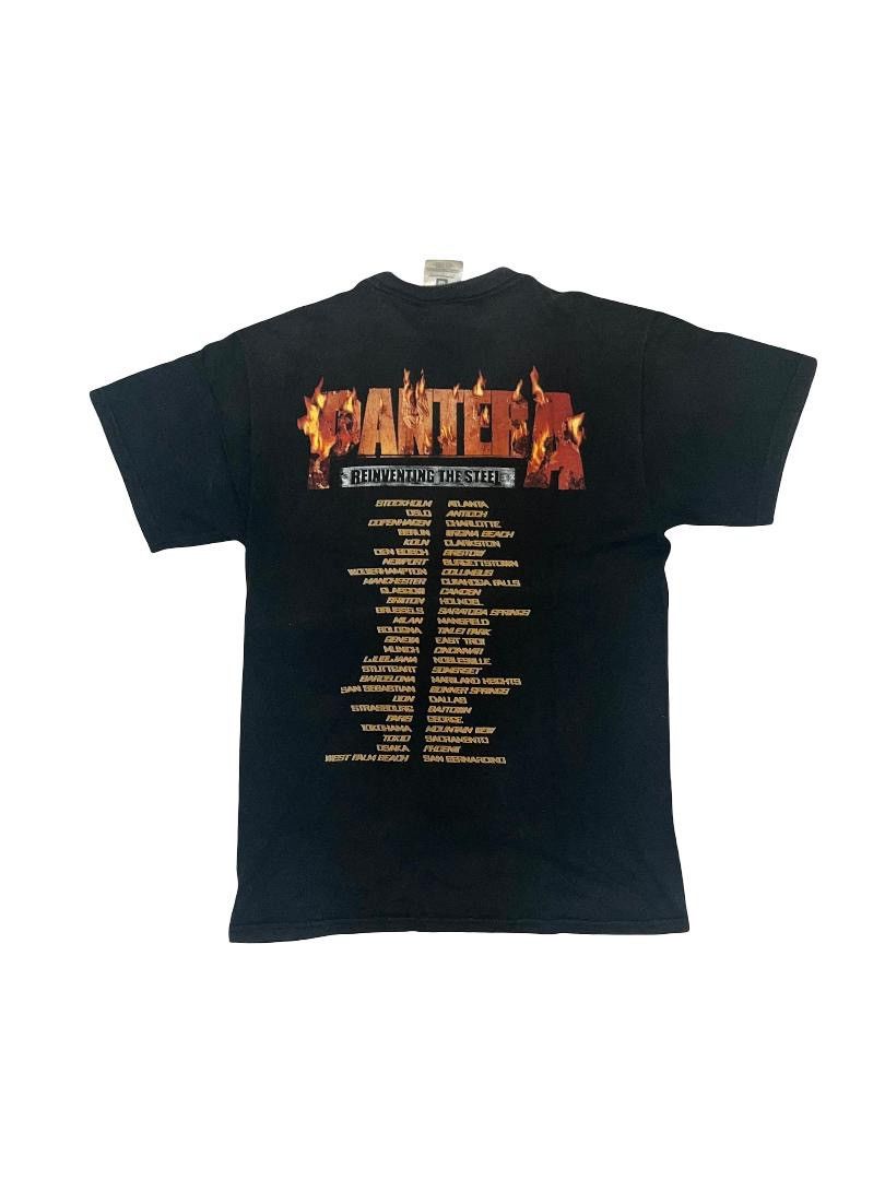 Vintage Vintage T-Shirt Pantera Tour 2000 Size US L / EU 52-54 / 3 - 2 Thumbnail
