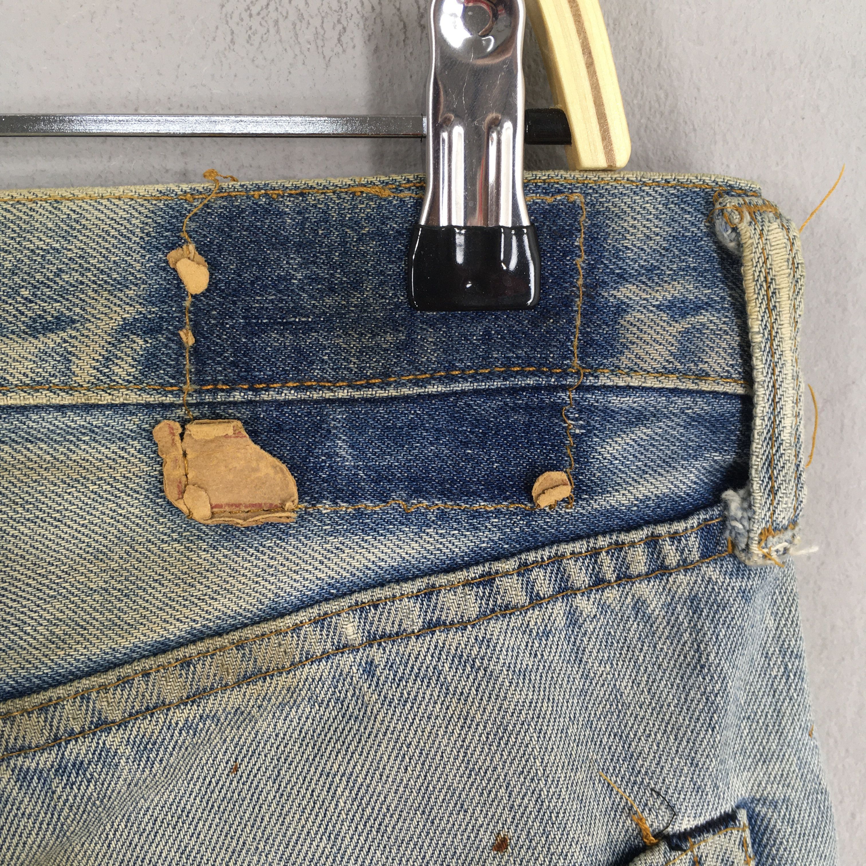 Levi's Size 31x29 Vintage 70s Levi's 501 Selvedge Jeans S1901 Size US 31 - 12 Thumbnail