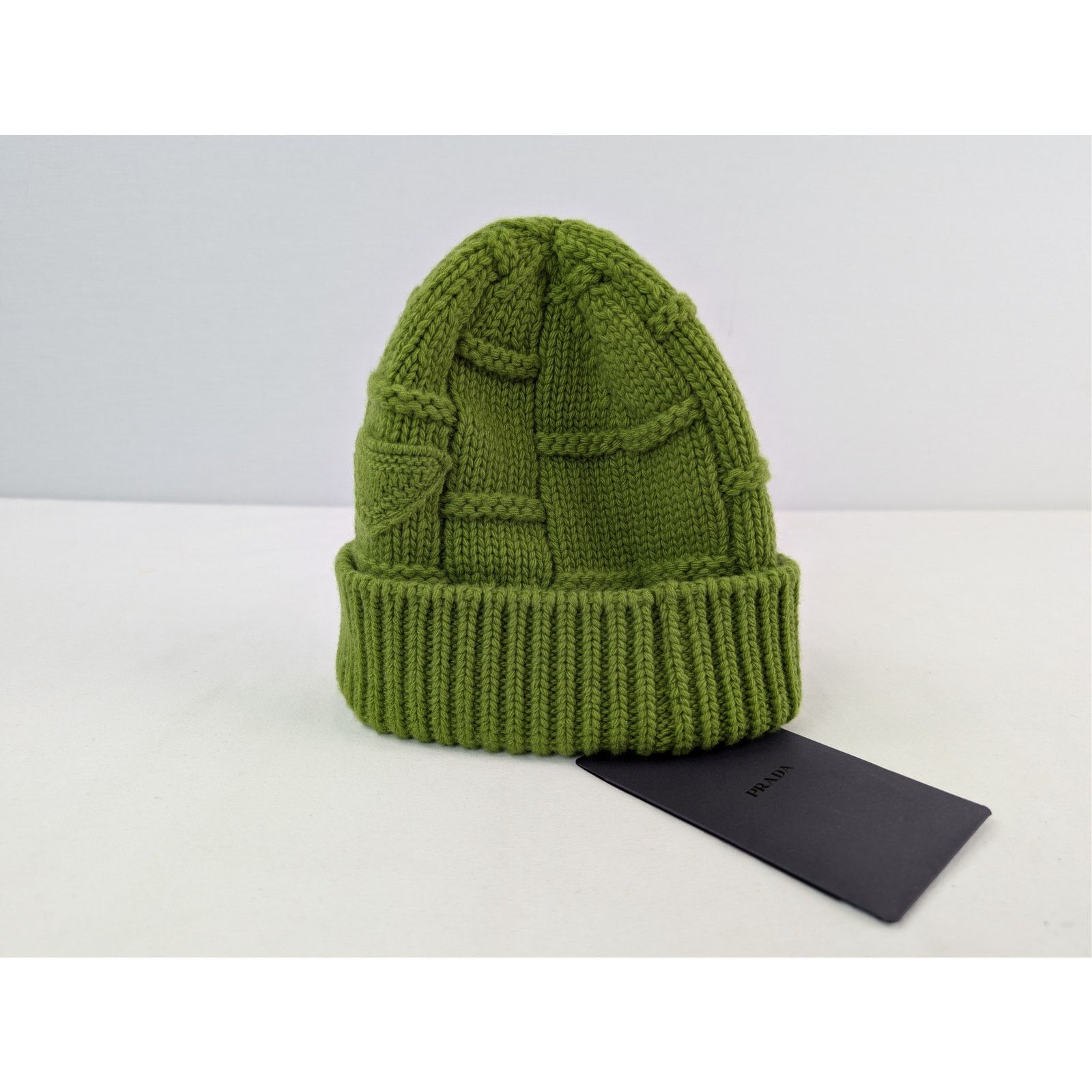 Prada o1rshd1 Size: L / Beanie Cap / Hat in Green Size ONE SIZE - 8 Thumbnail