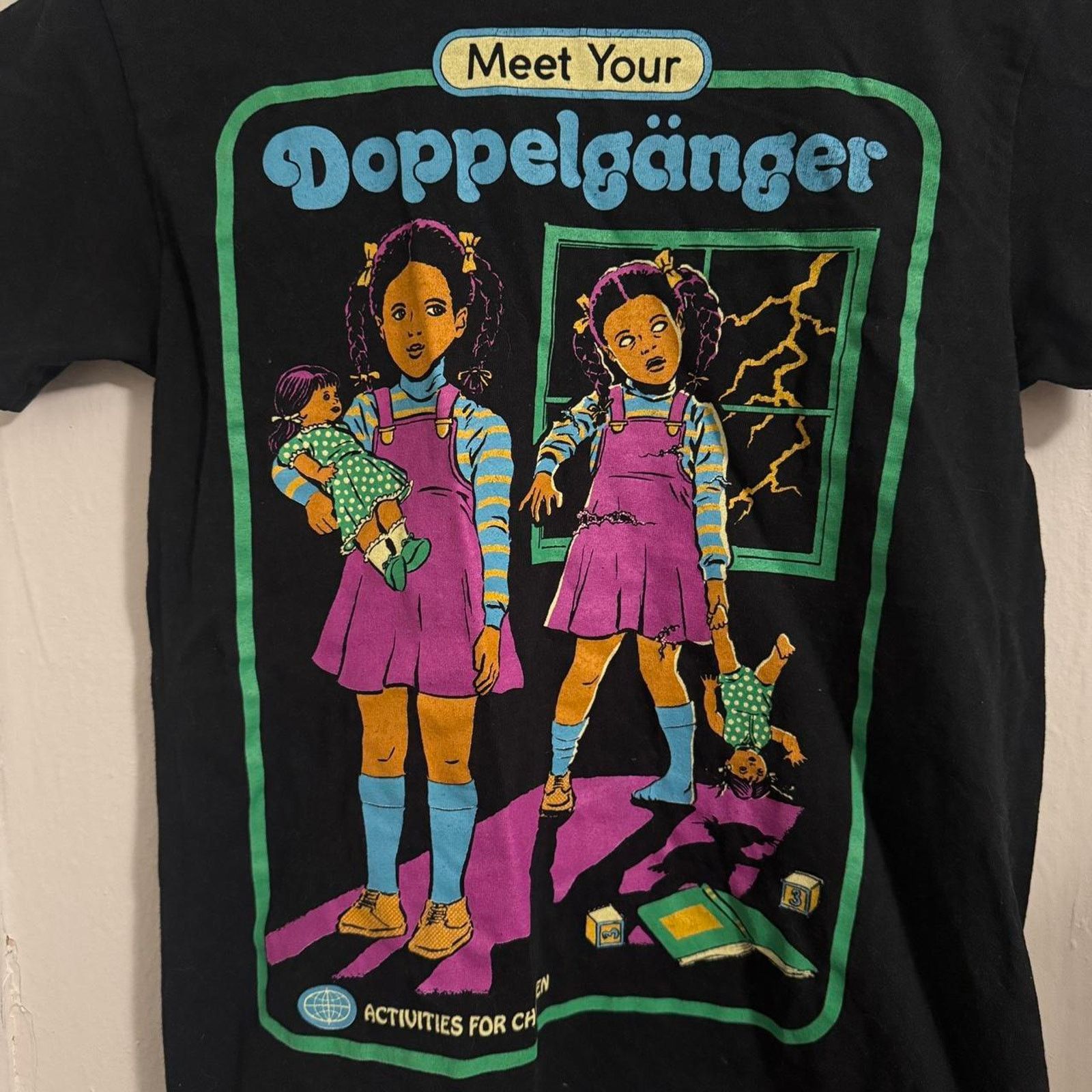 Other Creepy cute horror colorful Weird Twee vibes Retro 70s Style Size US S / EU 44-46 / 1 - 4 Thumbnail