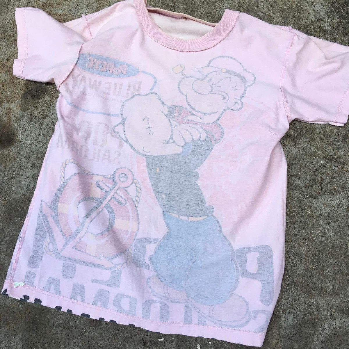 Vintage RARE ‼️ Popeye Size US S / EU 44-46 / 1 - 5 Thumbnail