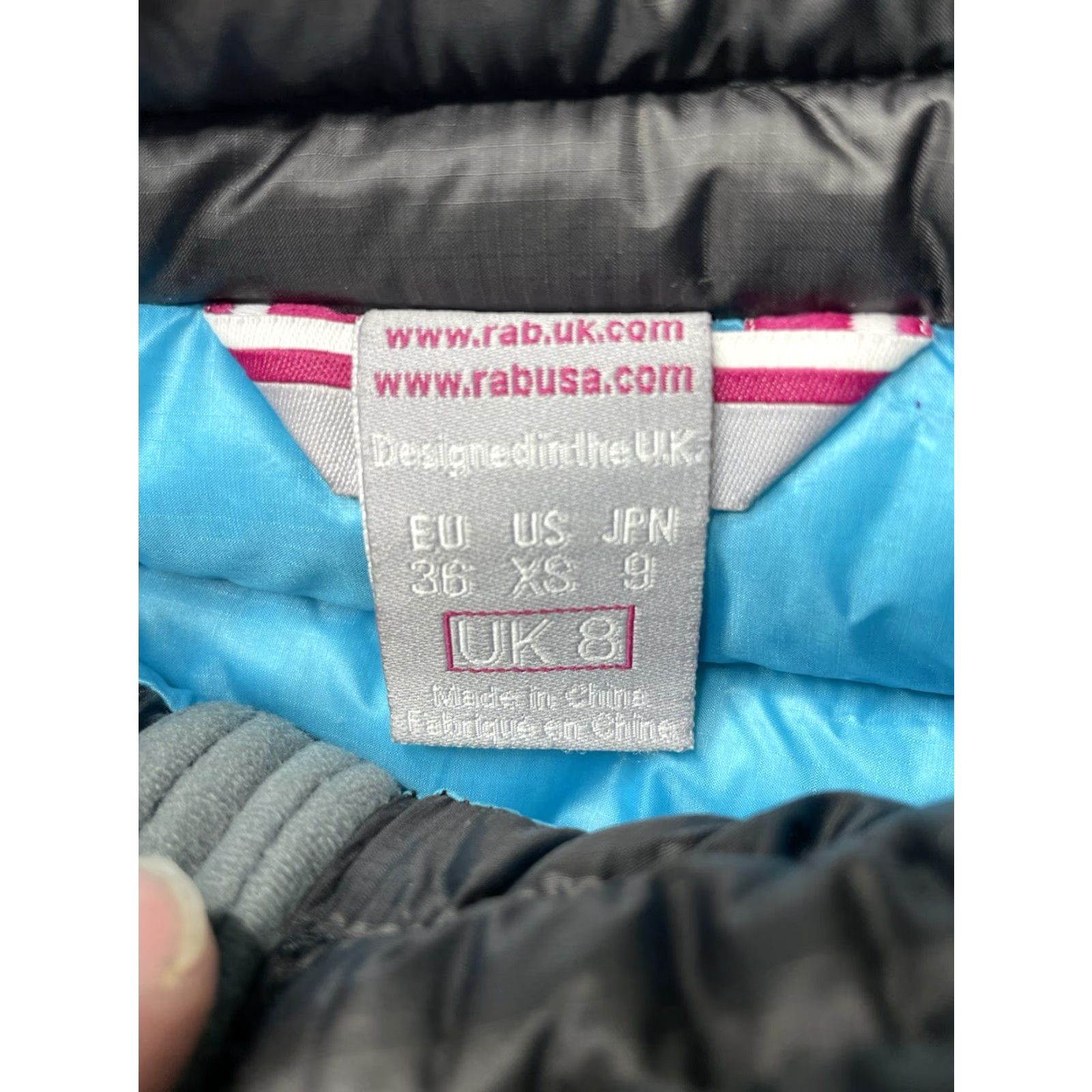 Rab NWT RAB Womens Microlight Down Puffer Vest Gilet Pertex Black XS UK 8 Size XS / US 0-2 / IT 36-38 - 3 Thumbnail