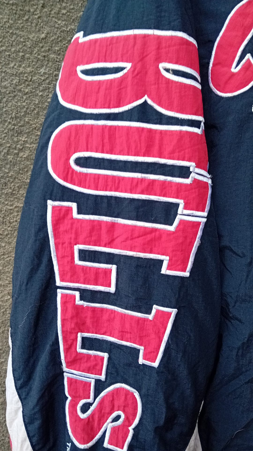 NBA × Nutmeg Chicago Bulls NBA Jacket Nutmeg Vintage Pullover Embroidered Size US L / EU 52-54 / 3 - 20 Thumbnail
