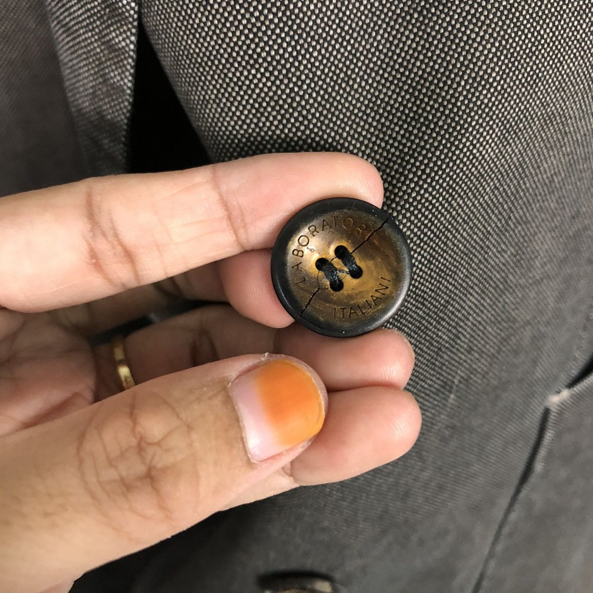 Vintage 🔥 CHORE JACKET DUCK CANVAS LABORATORI ITALIANI ISSEY MIYAKE Size US M / EU 48-50 / 2 - 17 Thumbnail