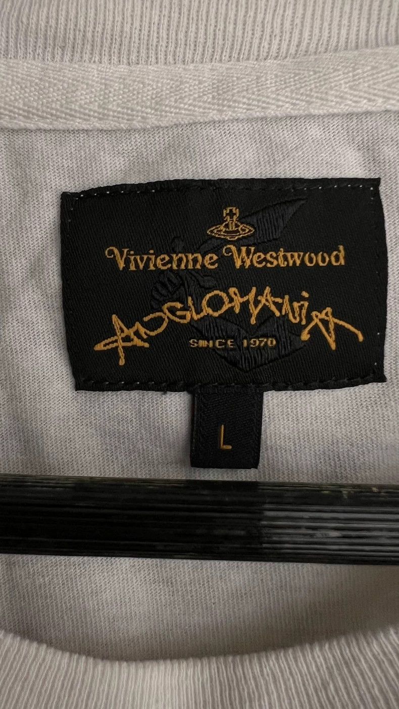 Vivienne Westwood Vivienne Westwood White T-shirt Size L / US 10 / IT 46 - 2 Thumbnail