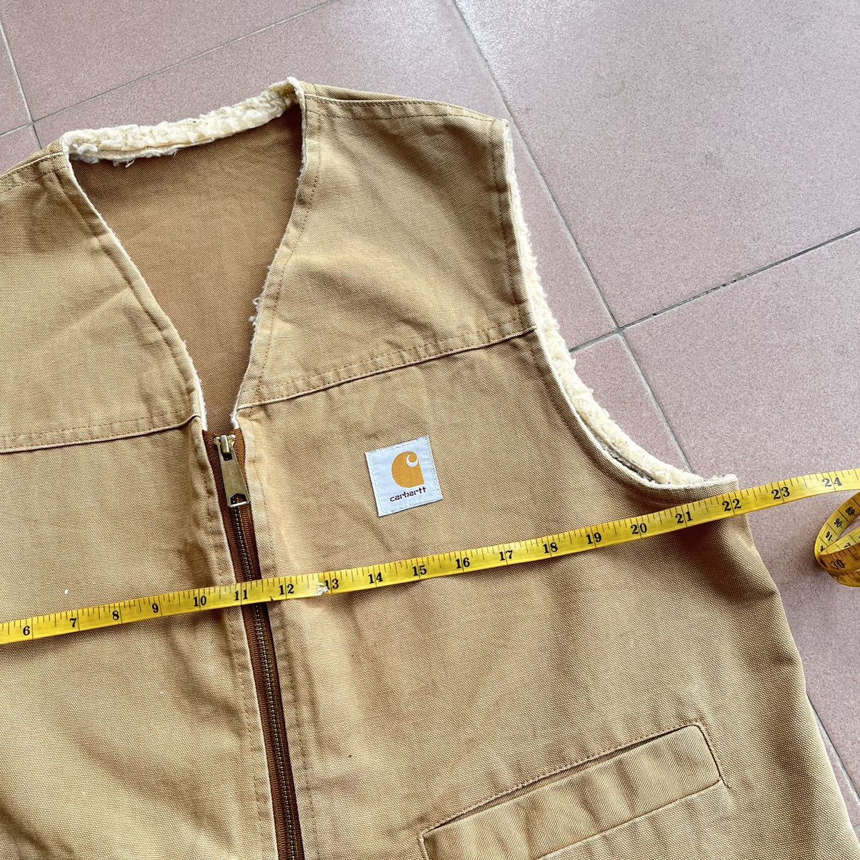Carhartt × Vintage Carhart duck Brown Vest Size US L / EU 52-54 / 3 - 20 Thumbnail
