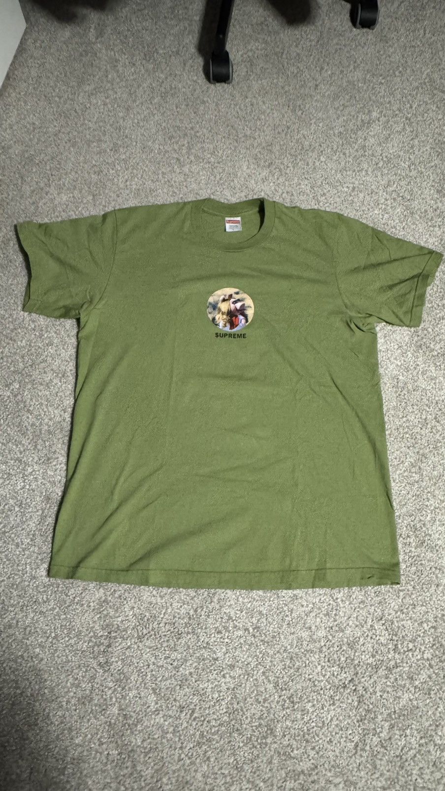 Supreme SS24 Supreme Miss Piggy Tee L Moss VNDS Size US L / EU 52-54 / 3 - 1 Thumbnail