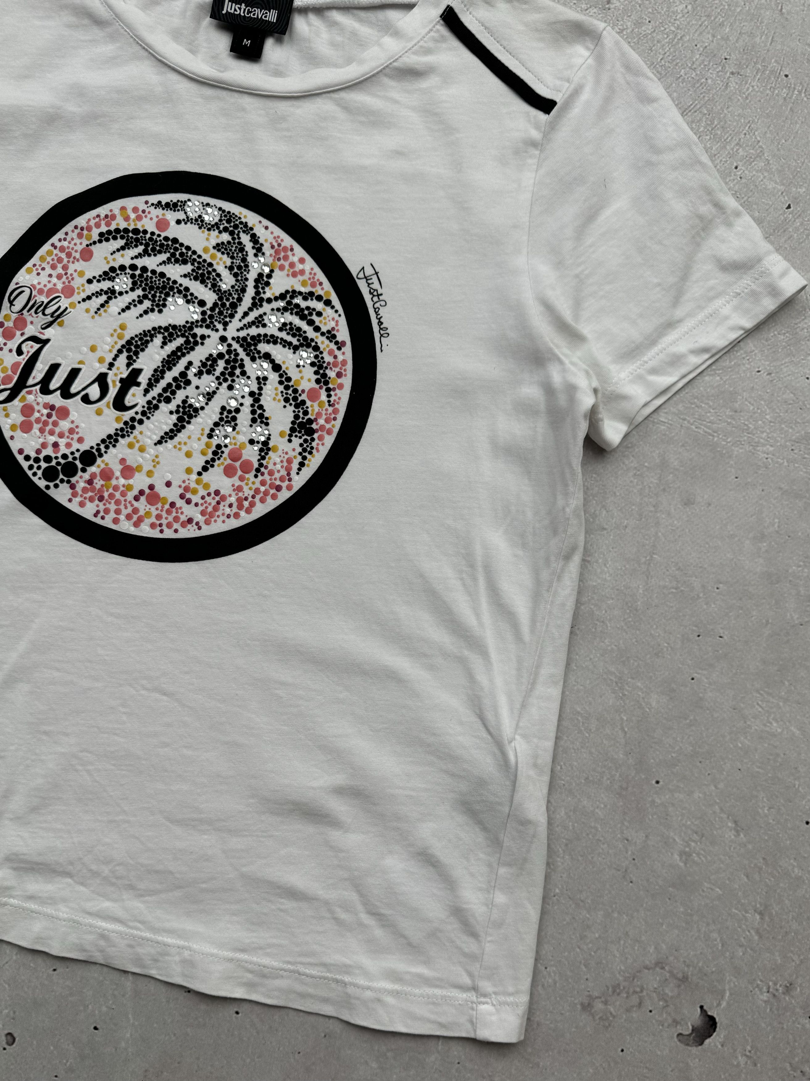 Just Cavalli Just Cavalli Vintage Printed T-Shirt Size M / US 6-8 / IT 42-44 - 3 Thumbnail