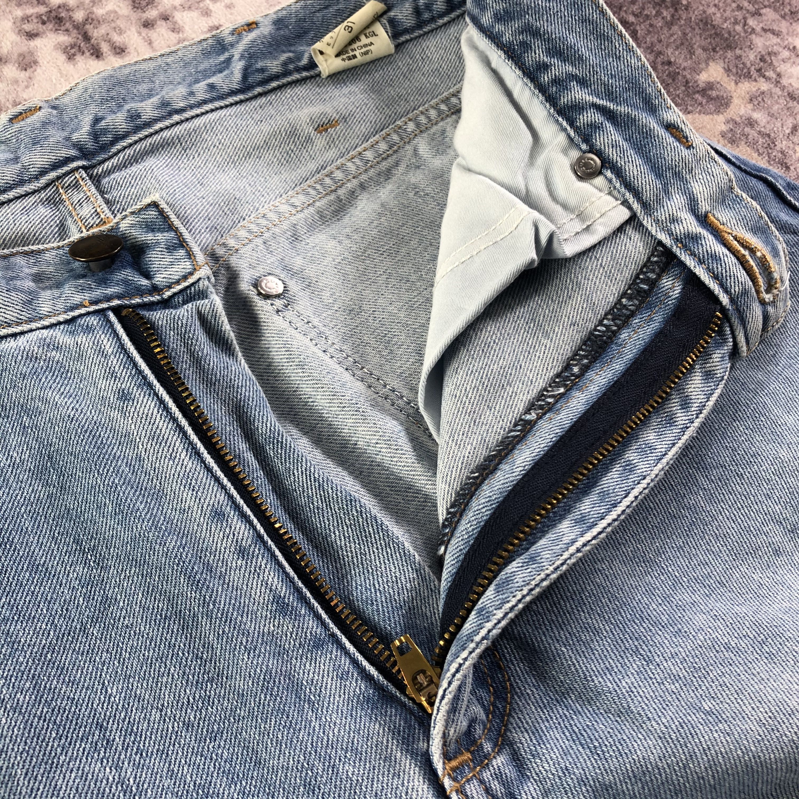 Vintage × Wrangler Vintage Blue Wash Wrangler Blue Bell Jeans-JM3249 Size US 30 / EU 46 - 7 Thumbnail