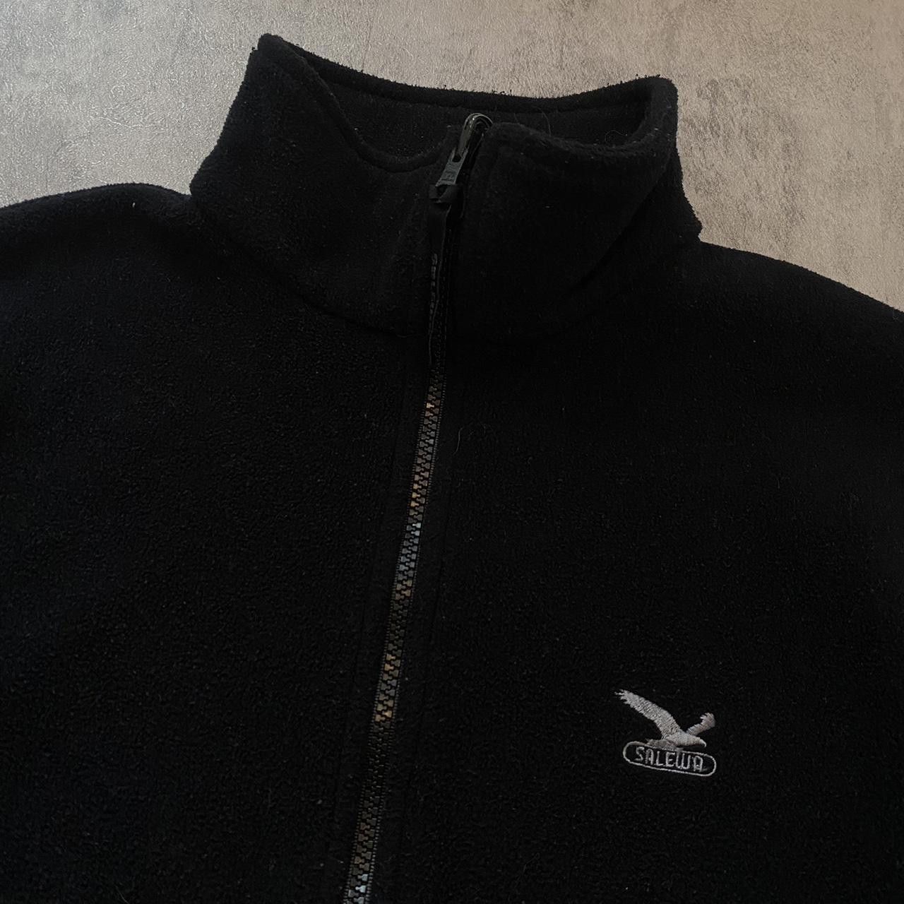 SALEWA Black Salewa Buffalo Eagle fleece jack Size US L / EU 52-54 / 3 - 3 Thumbnail