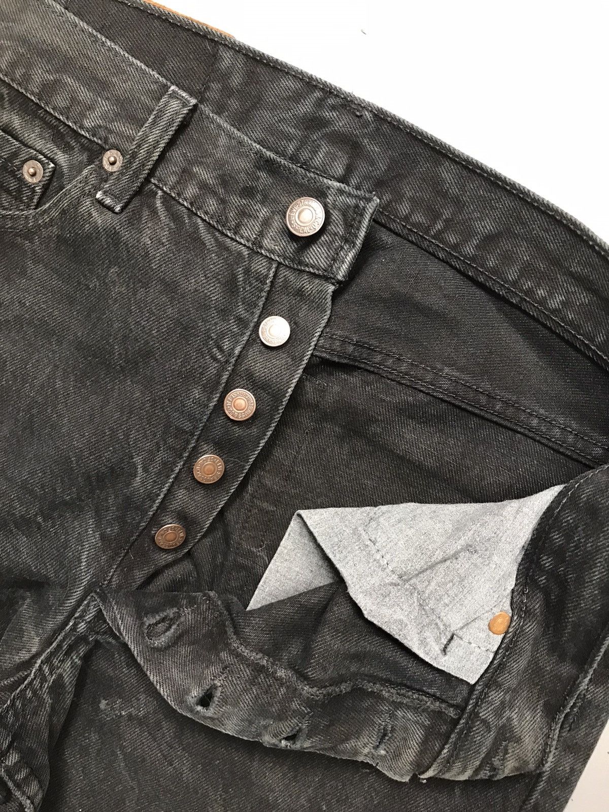 Levi's Vintage Levi’s 501 paper tag denim Size US 32 / EU 48 - 9 Thumbnail