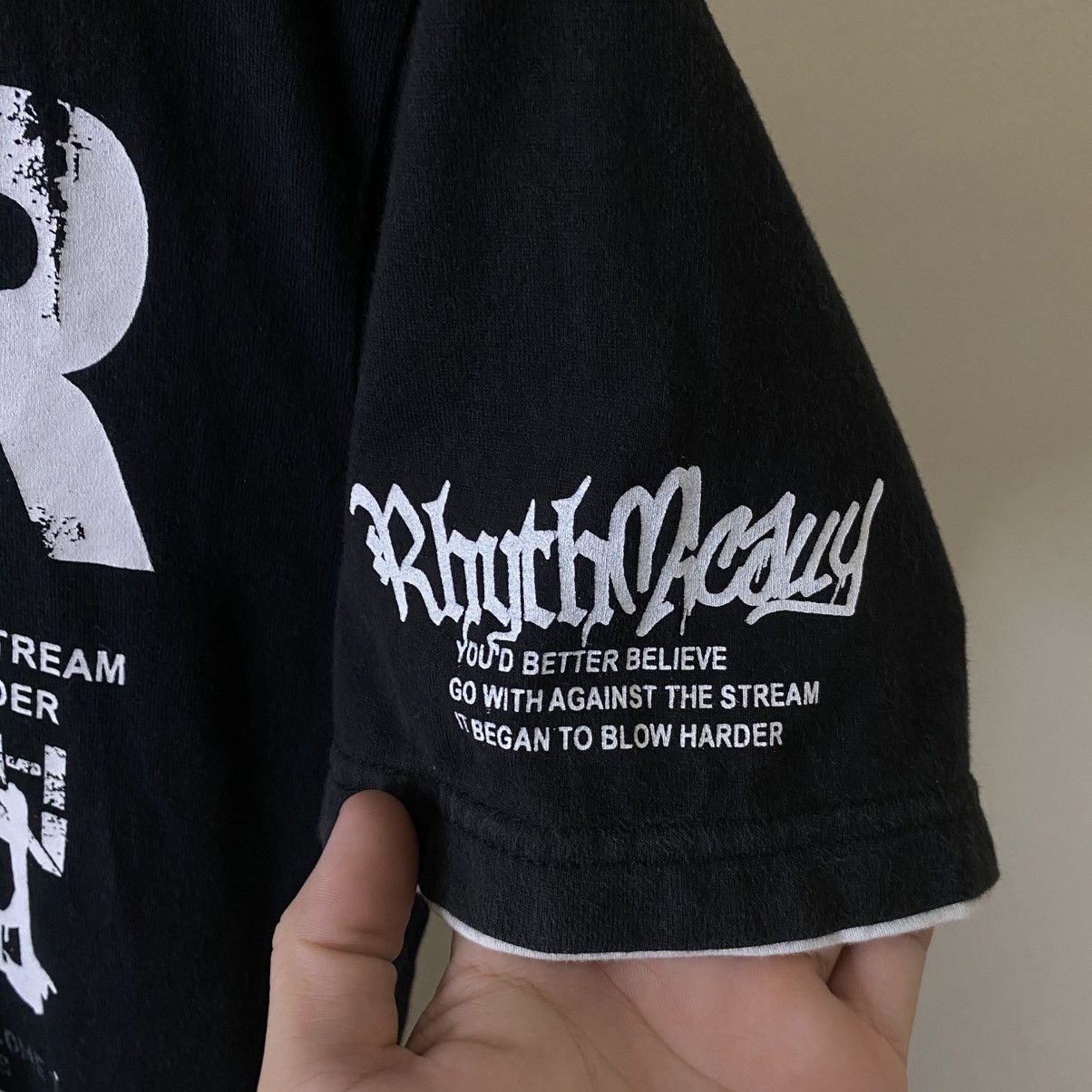 If Six Was Nine Timestep Seditionaries Poem Cyber Gothic Punk Double Layer T Size US L / EU 52-54 / 3 - 3 Thumbnail