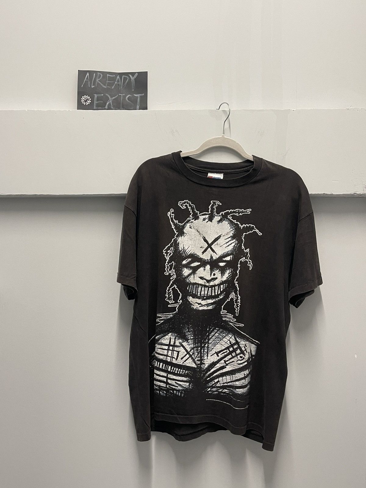 Vintage 1995 white zombie Astro freakazoid tee Size US L / EU 52-54 / 3 - 4 Thumbnail