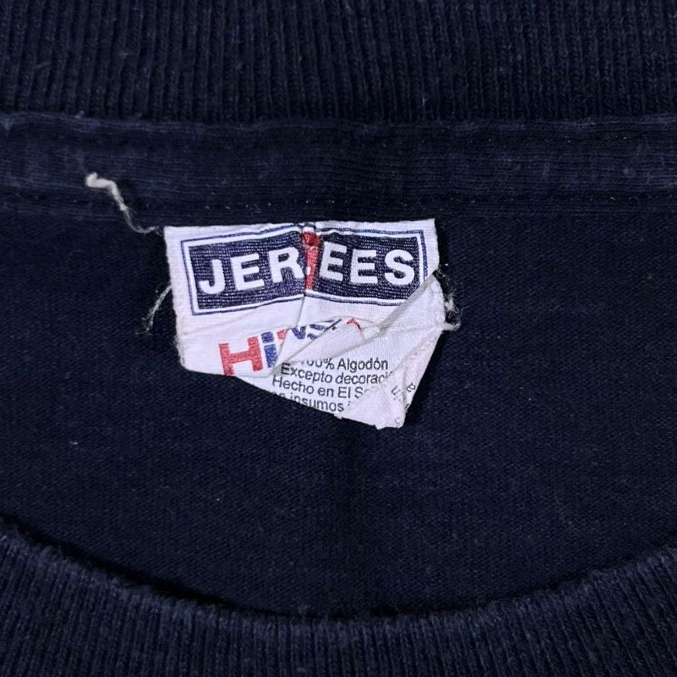 Jerzees Jim Beam “Kentucky Fire” Bourbon. Fired Up Drinks Promo Logo Graphic T-Shirt XL Black Mens Short Sleeve Round Neck Cotton / Logo / XL Size US XL / EU 56 / 4 - 4 Thumbnail