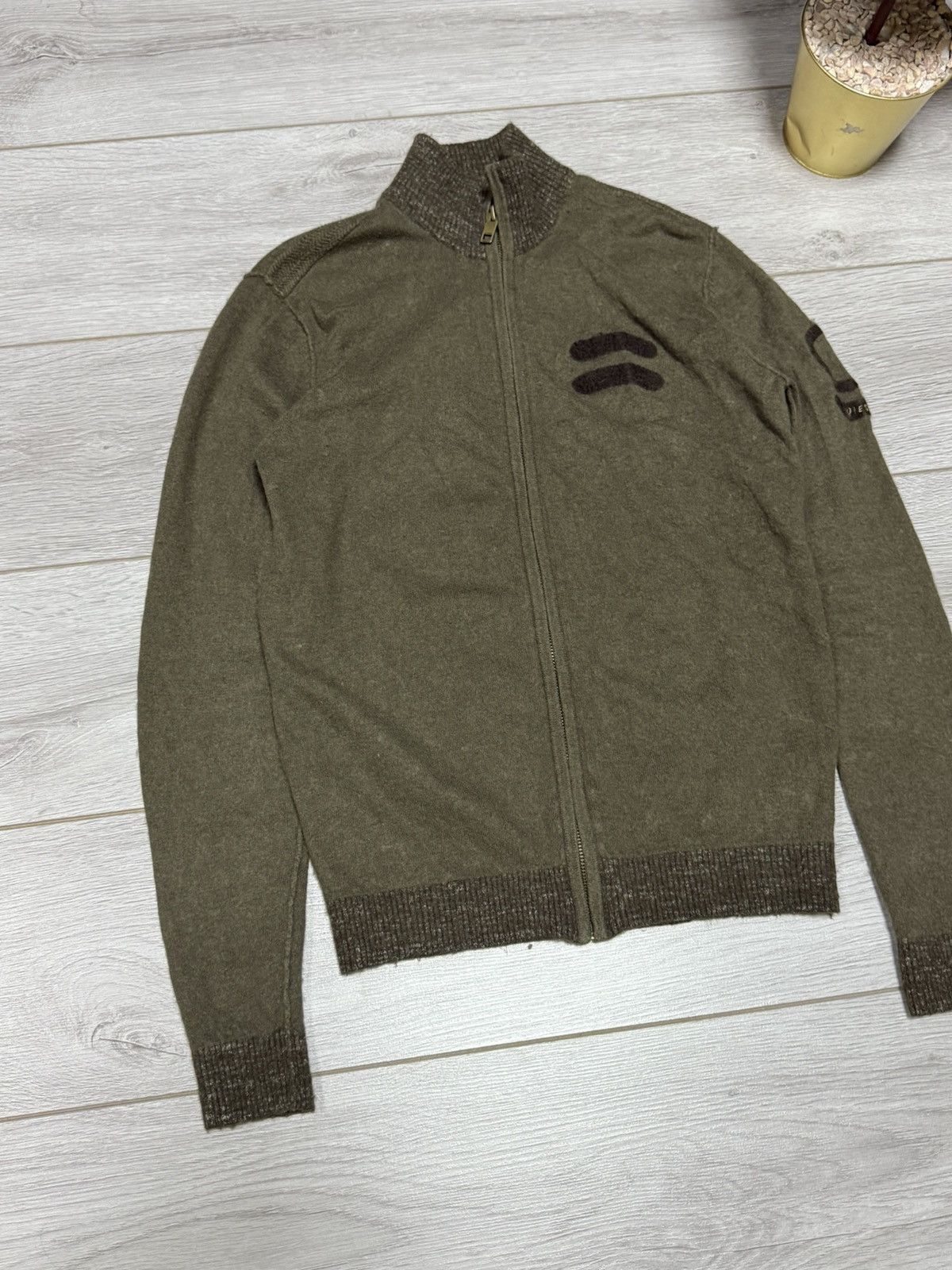 Diesel Diesel wool linen sweater zip zip Size US L / EU 52-54 / 3 - 5 Thumbnail