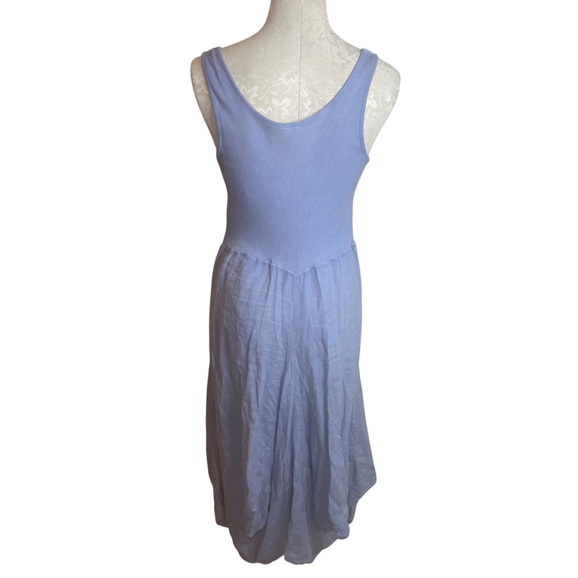 Other Inizio Womens Dress Size Large Blue Size L / US 10 / IT 46 - 3 Thumbnail