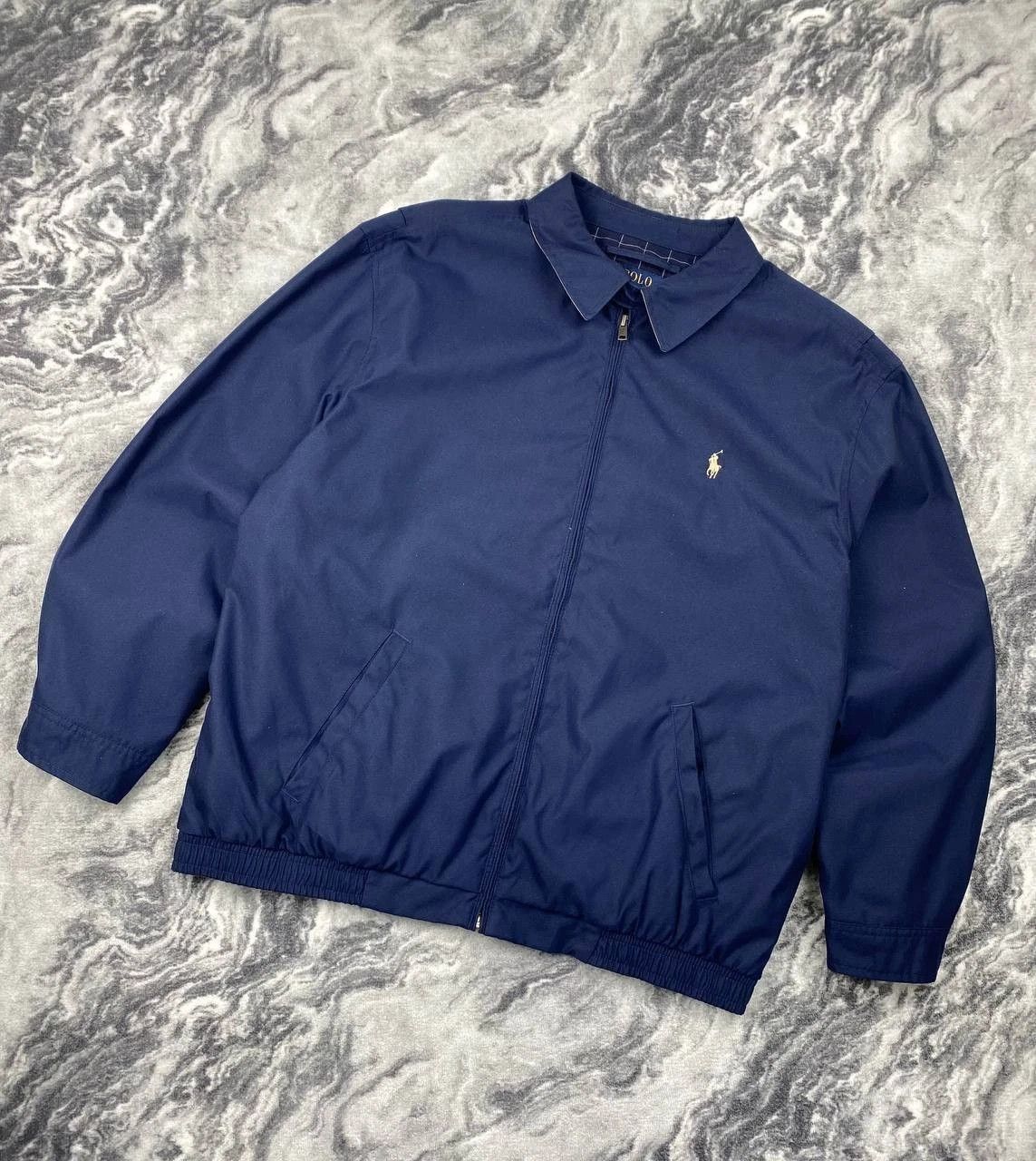 Polo Ralph Lauren Vintage Polo Ralph Lauren Bomber Jacket Denim 00s Men Size US XL / EU 56 / 4 - 1 Thumbnail
