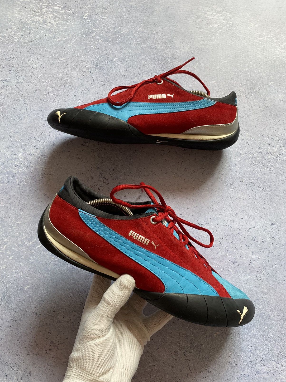 Puma Vintage Puma Racing Shoes UK 10.5 US 11.5 EUR 45 Size US 11.5 / EU 44-45 - 1 Thumbnail