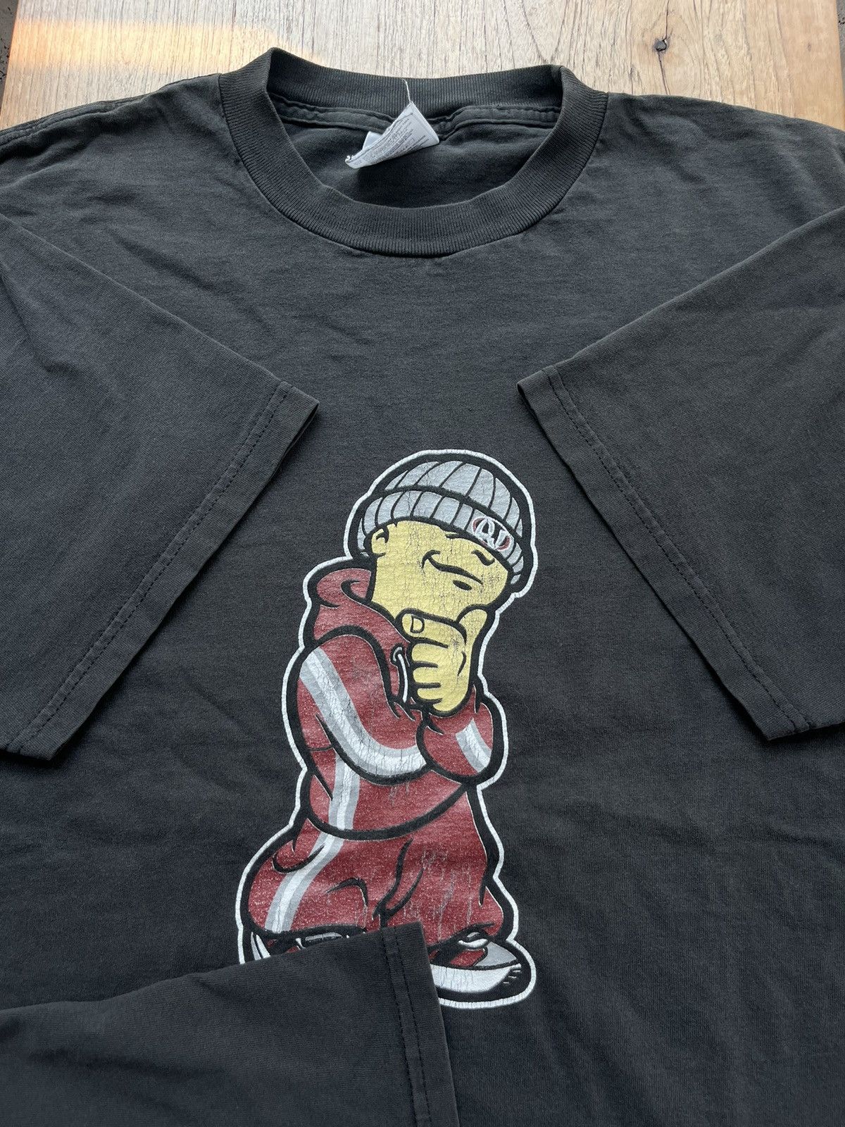 Band Tees × Vintage Vintage DJ Street Style Y2K Character 90’s Tshirt Size US XL / EU 56 / 4 - 8 Thumbnail