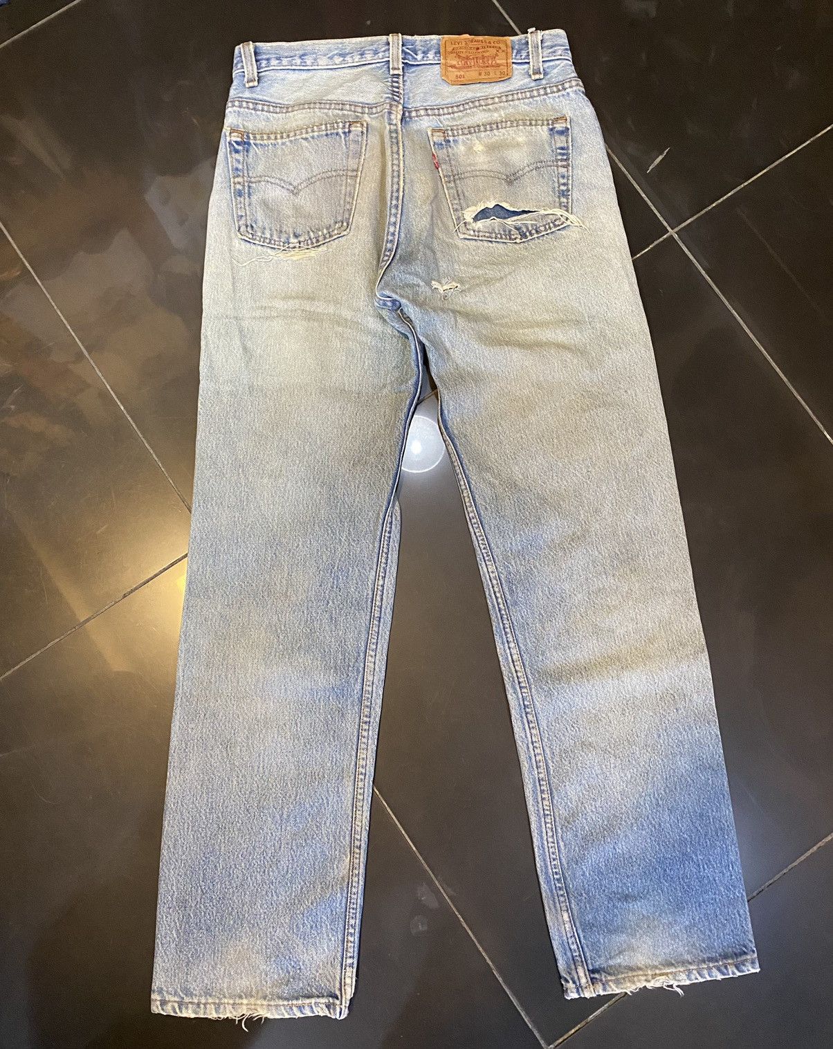 Levi's levis 501 usa Size US 30 / EU 46 - 2 Thumbnail