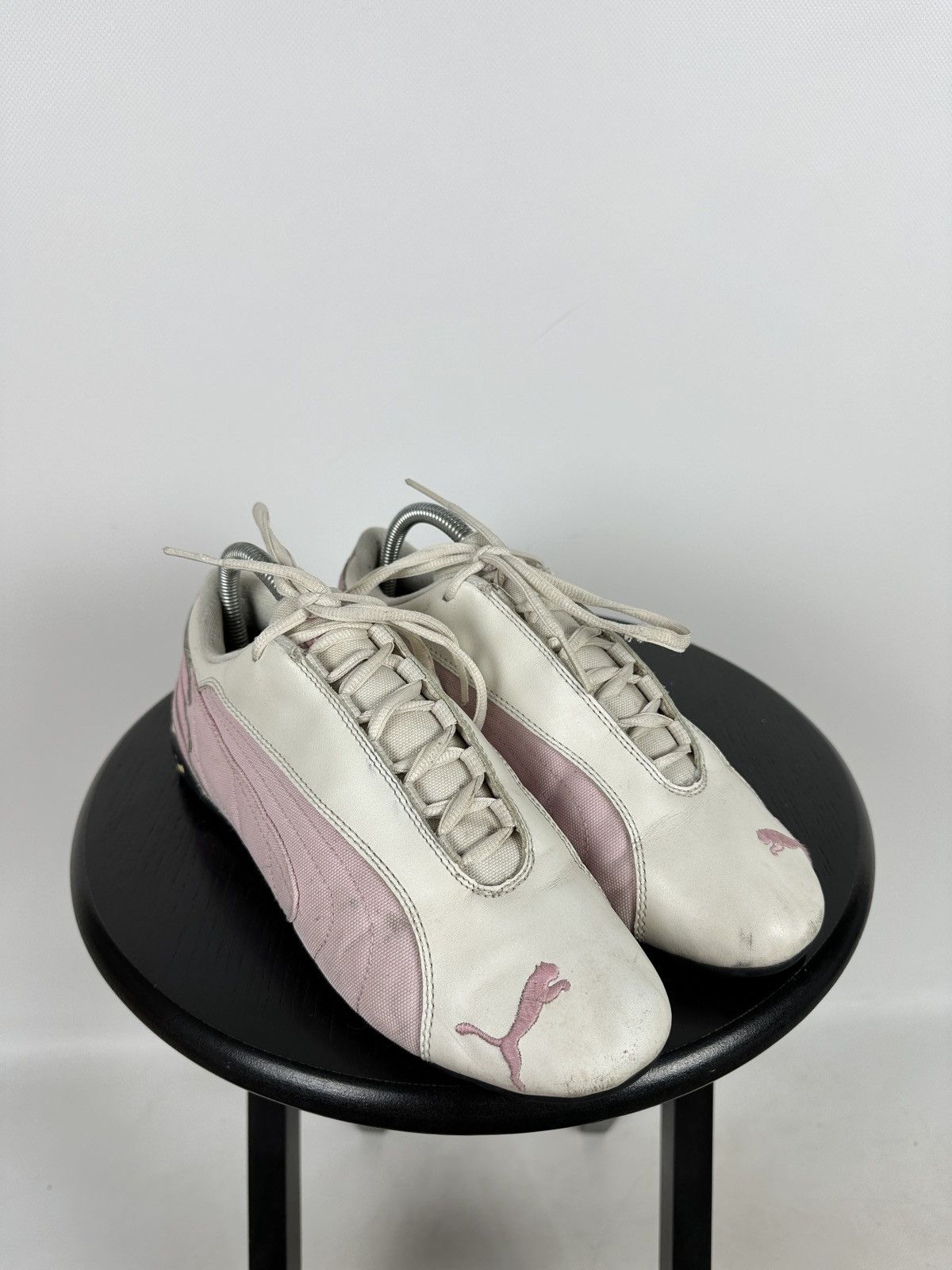 Puma Vintage Puma Speedcat Leather Y2K Pink/White Sneakers Size US 11 / IT 41 - 6 Thumbnail