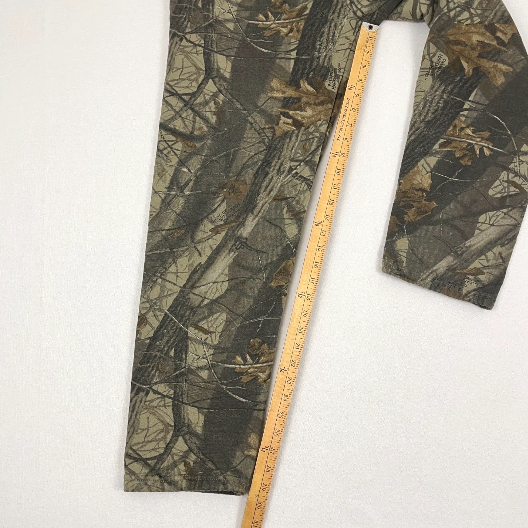 Jerzees VINTAGE 90s Camouflage Sweatpants Jerzees USA Mens M Regular Brown 30-36" Inseam 30" Pockets Elastic Waist Size US 31 - 5 Thumbnail