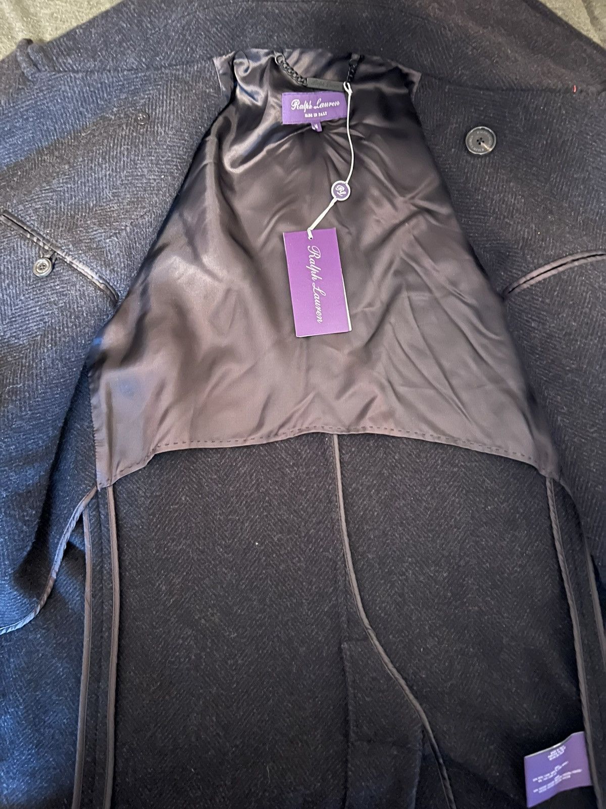 Polo Ralph Lauren Ralph Lauren Purple Label Pea Coat Size US M / EU 48-50 / 2 - 3 Thumbnail